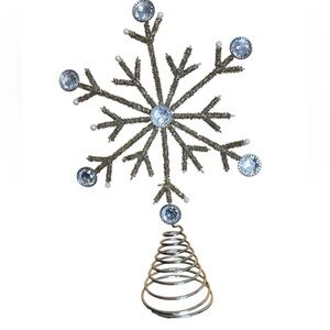 Glitter and Rhinestone Tree Topper